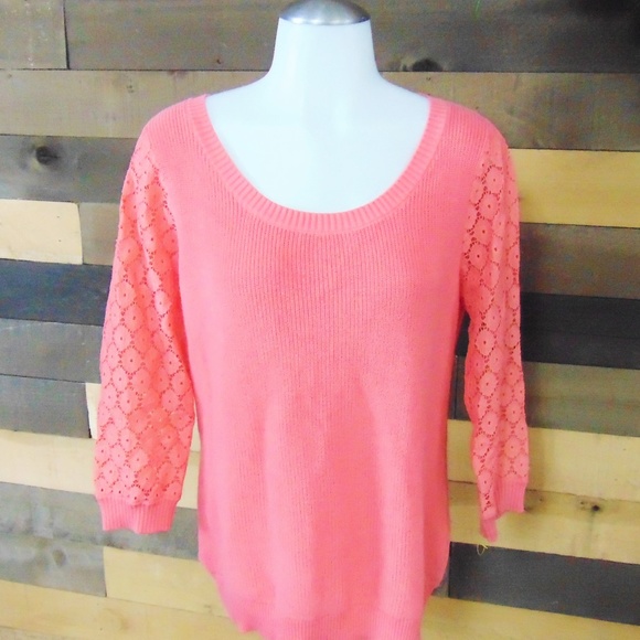 Ann Taylor Sweaters - Medium Coral Ann Taylor Sweater